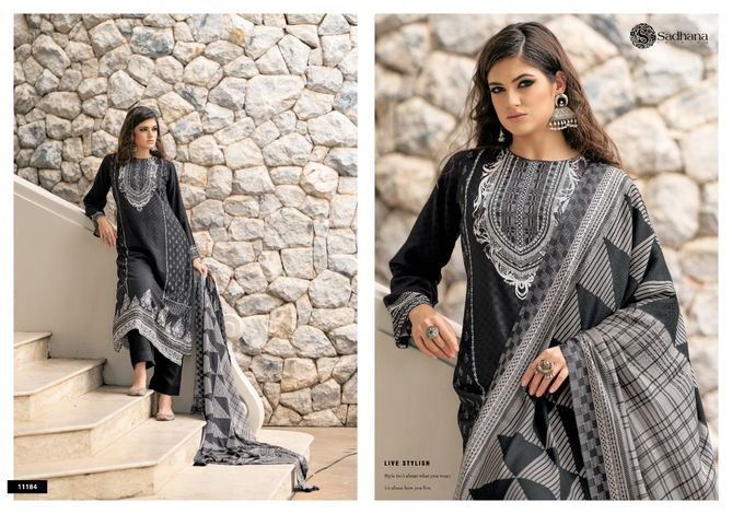 Ramya By Sadhana Viscose Pashmina Printed Dress Material Wholesale Shop in Surat